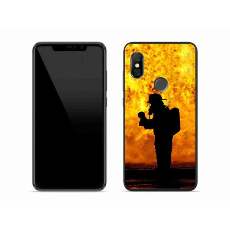 Gél borítás mmCase a Xiaomi Redmi Note 6 Pro számára - tűzoltó