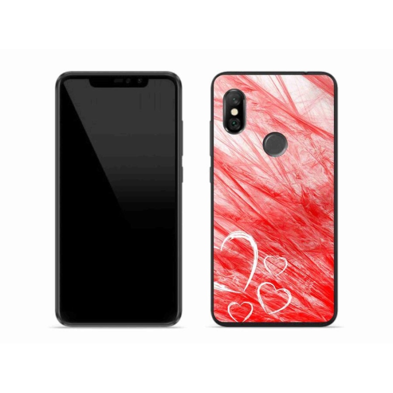 Gél borítás mmCase a Xiaomi Redmi Note 6 Pro készülékhez - szív