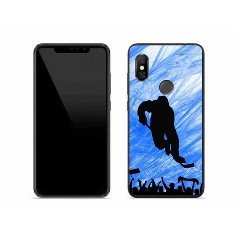 Gél borítás mmCase a Xiaomi Redmi Note 6 Pro-hoz - hokijátékos