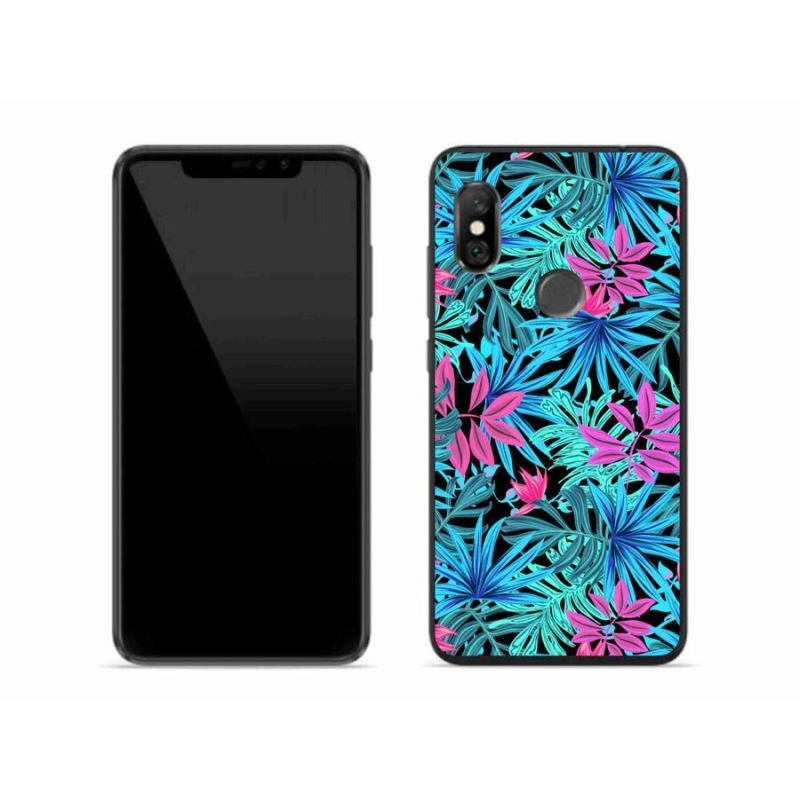 Gél borítás mmCase a Xiaomi Redmi Note 6 Pro számára - virágok 3