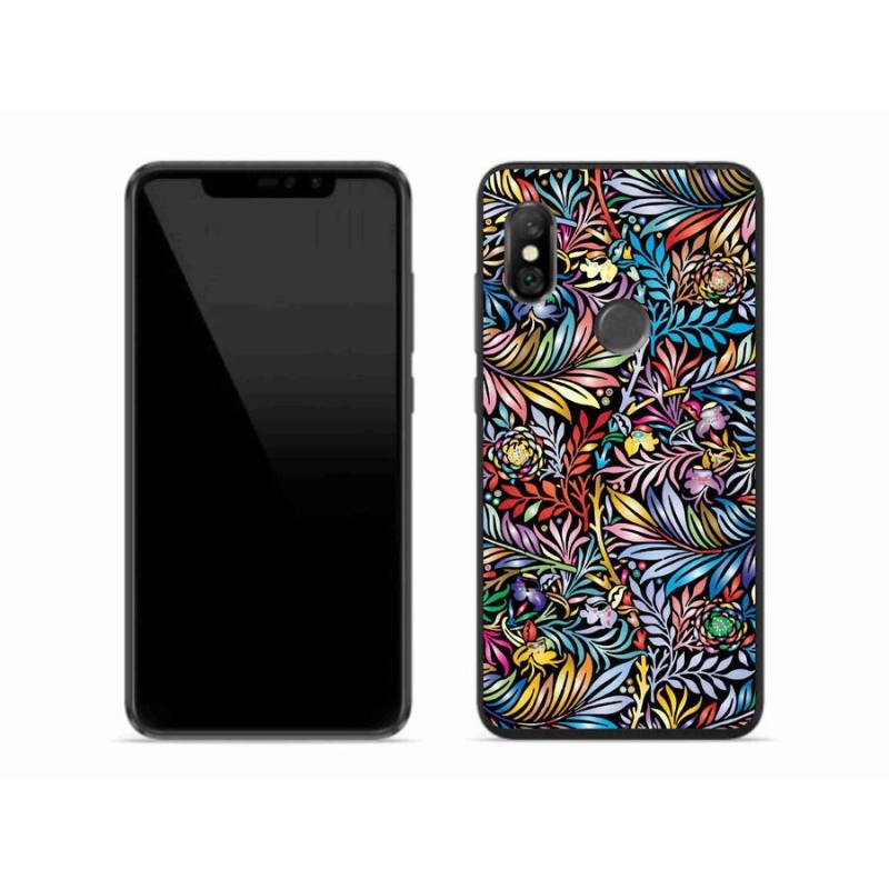 Gél borítás mmCase a Xiaomi Redmi Note 6 Pro számára - virágok 5