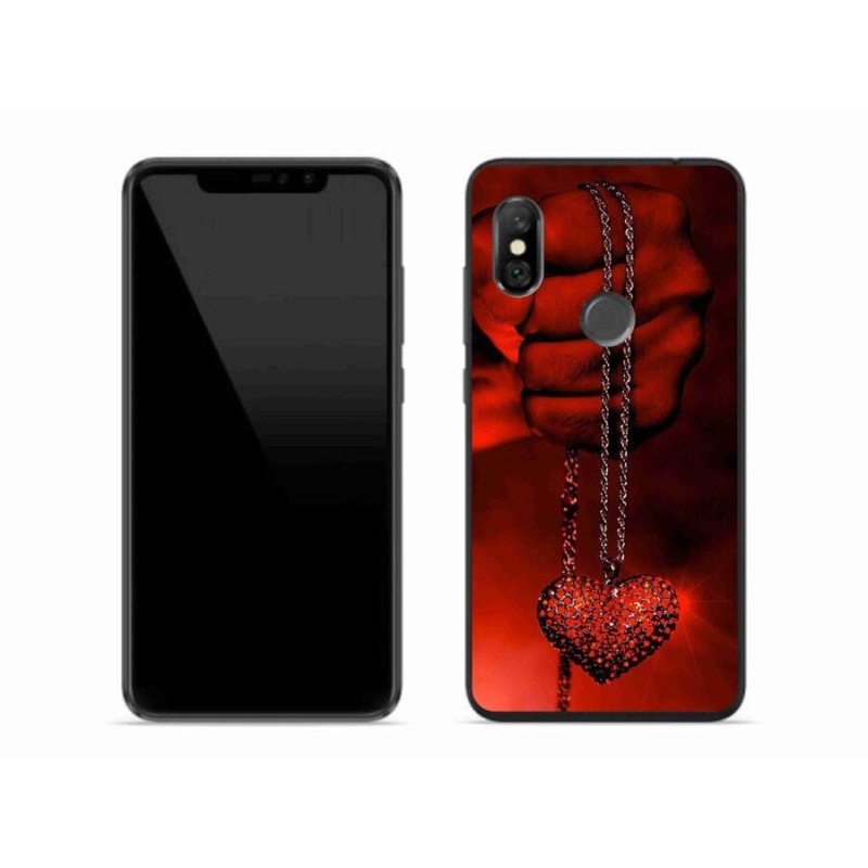 Gél borítás mmCase a Xiaomi Redmi Note 6 Pro számára - nyaklánc