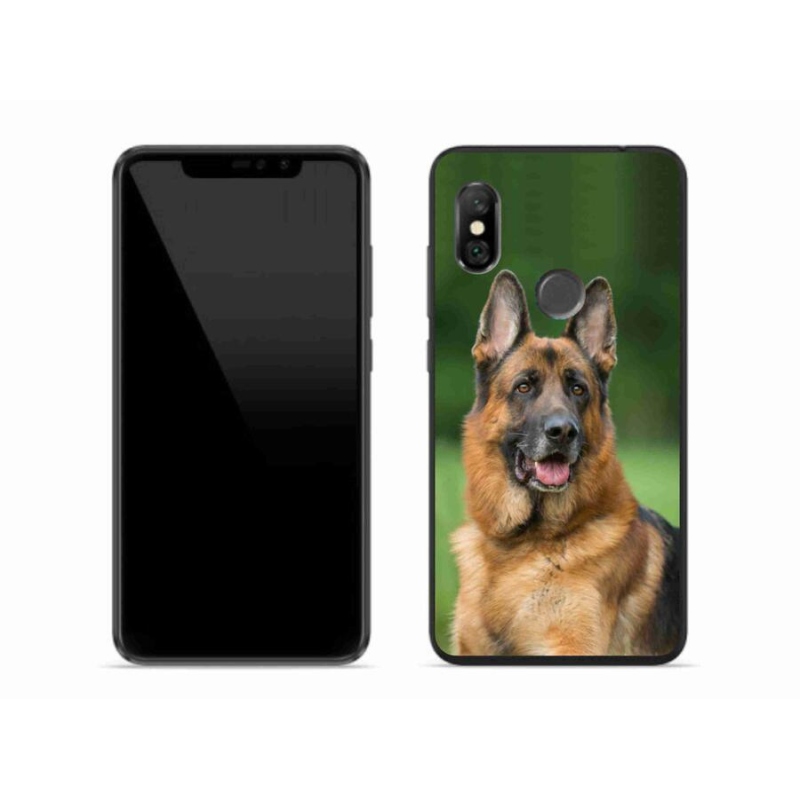 Gél borítás mmCase a Xiaomi Redmi Note 6 Pro-hoz - Német juhászkutya