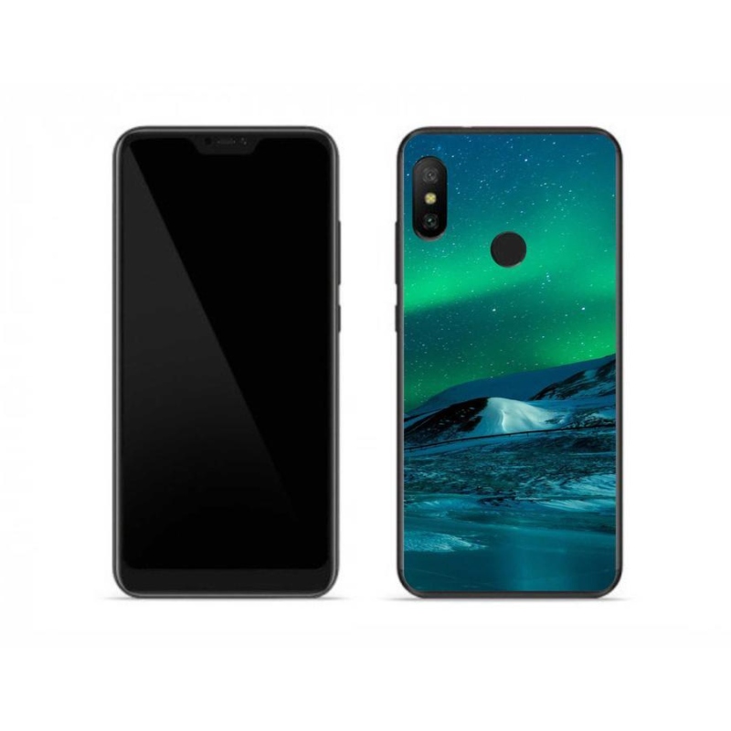 Gél borítás mmCase a Xiaomi Redmi Note 6 Pro-hoz - aurora borealis
