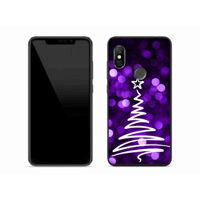 Gél borítás mmCase a Xiaomi Redmi Note 6 Pro számára - fa