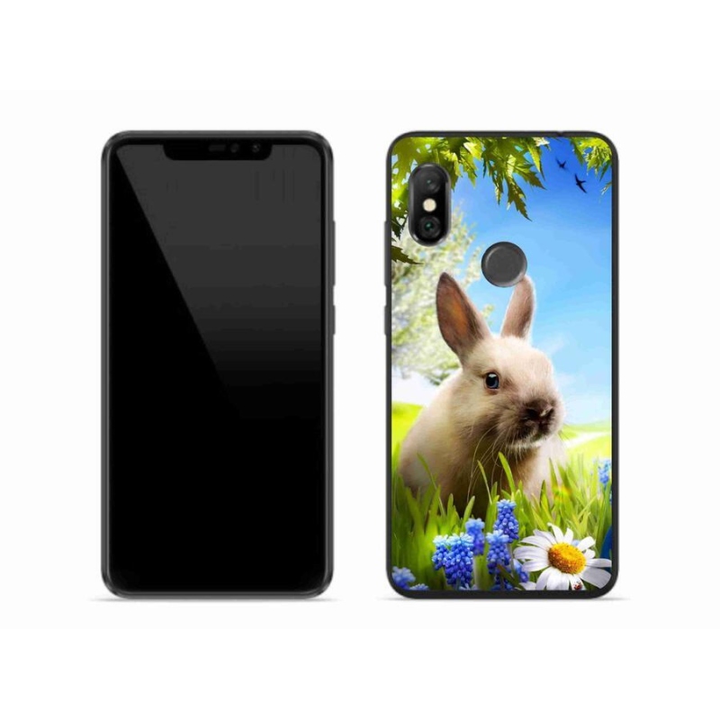 Gél borítás mmCase a Xiaomi Redmi Note 6 Pro készülékhez - nyuszi