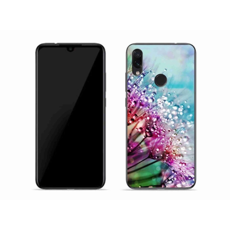 Gél borító mmCase a Xiaomi Redmi Note 7-hez - színes virágok