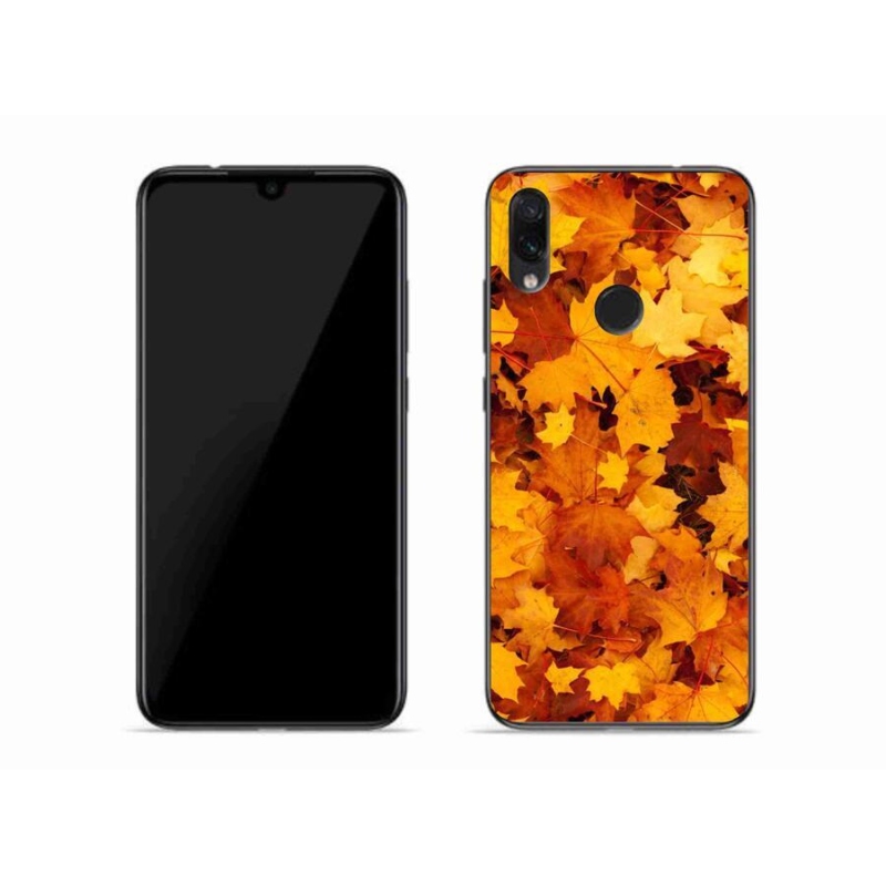 Gél borítás mmCase a Xiaomi Redmi Note 7-hez - juharlevelek