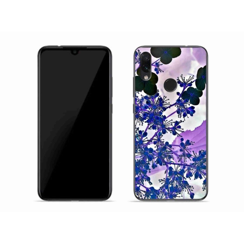 Gél borítás mmCase a Xiaomi Redmi Note 7-hez - hortenzia virág