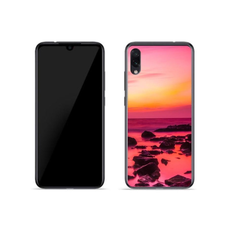 Gél borítás mmCase a Xiaomi Redmi Note 7-hez - tenger és ragyogás