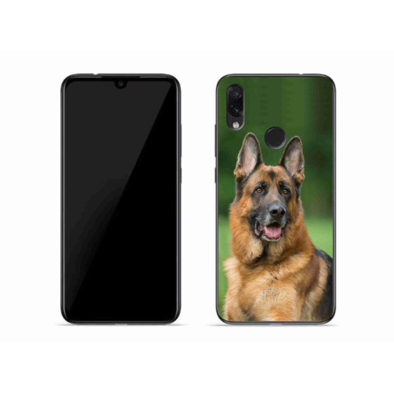 Gél borítás mmCase a Xiaomi Redmi Note 7-hez - Német juhászkutya