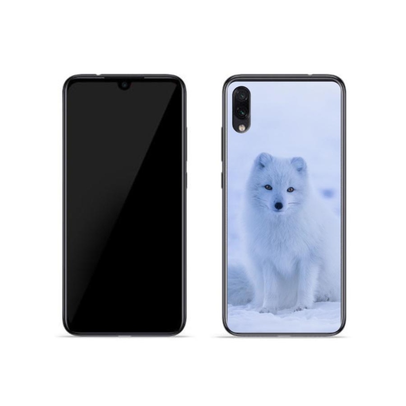 Gél borítás mmCase a Xiaomi Redmi Note 7-hez - polár róka