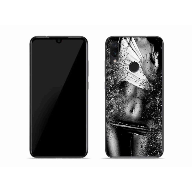 Gél borító mmCase a Xiaomi Redmi Note 7-hez - szexi nő 1