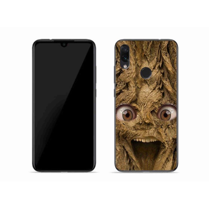 Gél borítás mmCase a Xiaomi Redmi Note 7-hez - vidám fa szemekkel