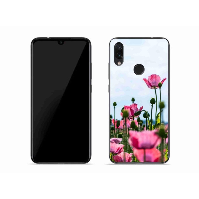Gél borítás mmCase a Xiaomi Redmi Note 7-hez - mákos