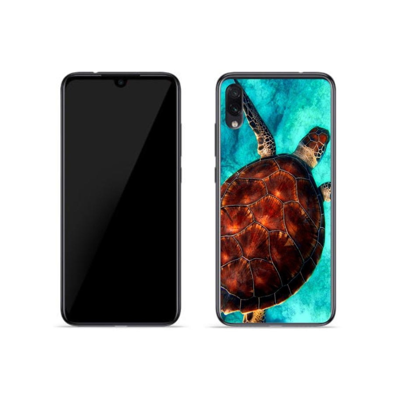 Gél borítás mmCase a Xiaomi Redmi Note 7-hez - teknősbéka