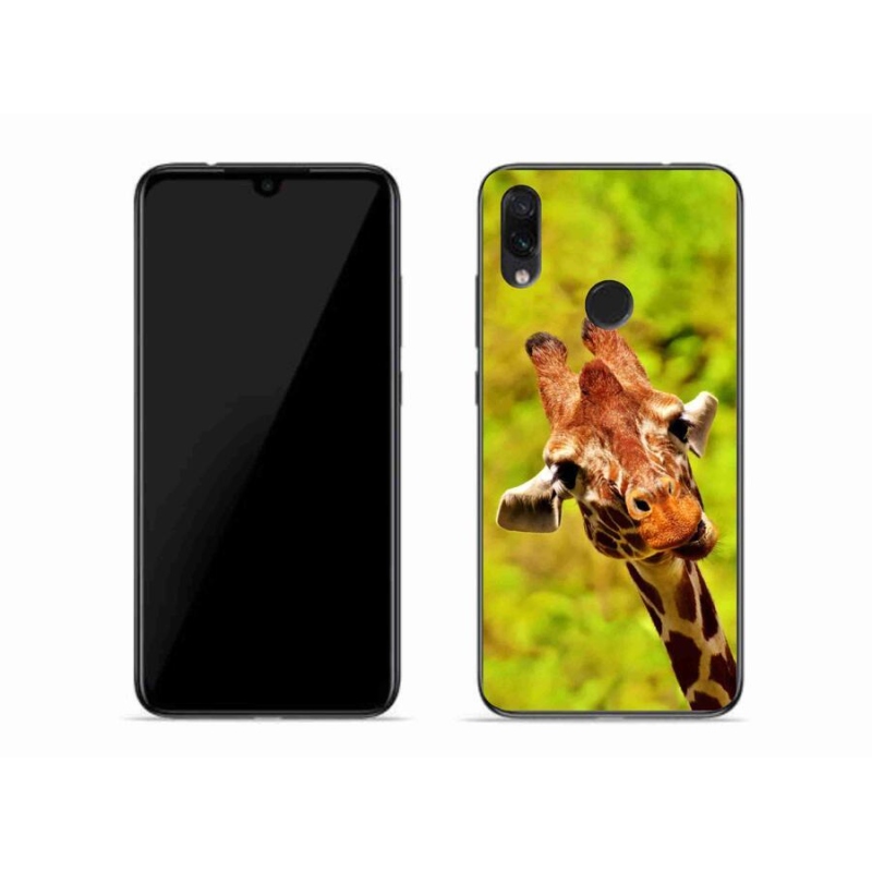 Gél borítás mmCase a Xiaomi Redmi Note 7-hez - zsiráf