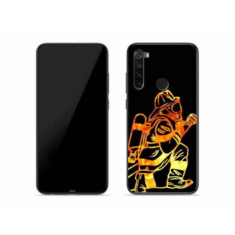 Gél borítás mmCase a Xiaomi Redmi Note 8-hoz - tűzoltó 1