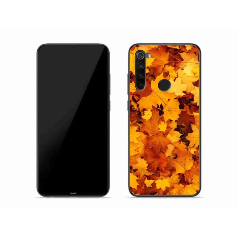 Gél borítás mmCase a Xiaomi Redmi Note 8-hoz - juharlevelek