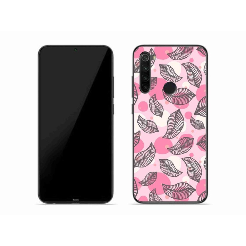 Gél borító mmCase a Xiaomi Redmi Note 8-hoz - rajzfilmes hulló levelek