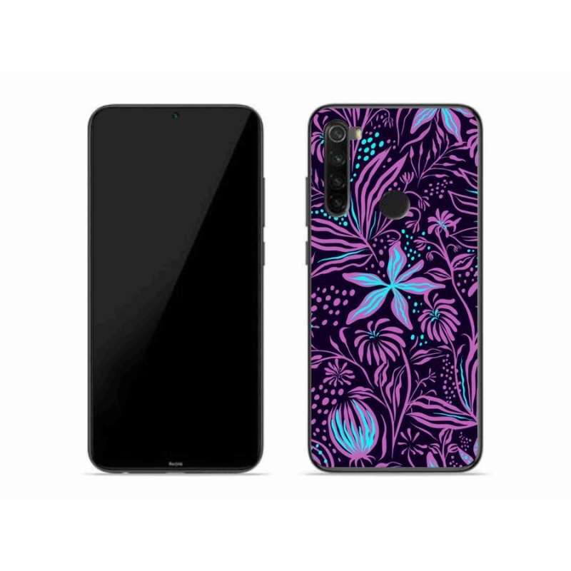 Gél borítás mmCase a Xiaomi Redmi Note 8-hoz - virágok 2