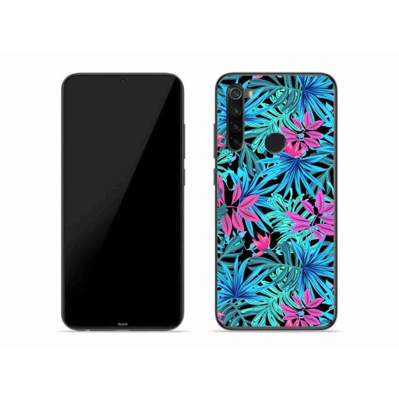 Gél borító mmCase a Xiaomi Redmi Note 8-hoz - virágok 3