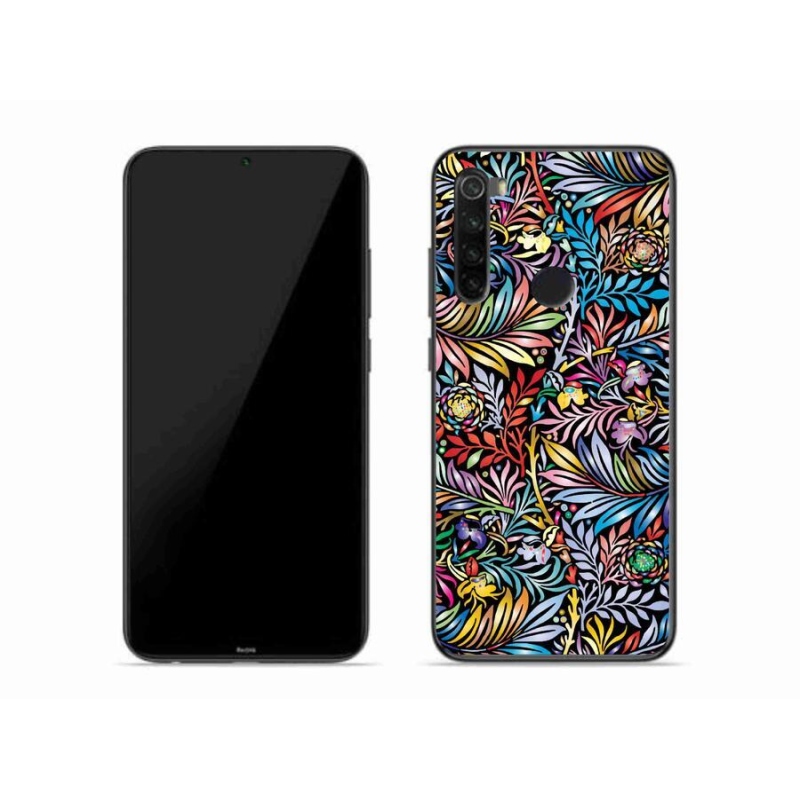 Gél borító mmCase a Xiaomi Redmi Note 8-hoz - virágok 5