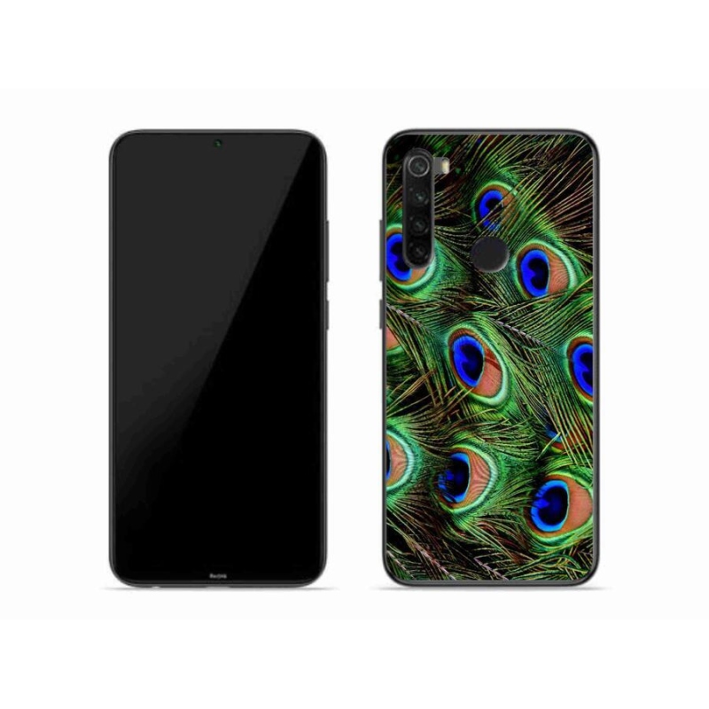 Gél borítás mmCase a Xiaomi Redmi Note 8-hoz - pávatoll