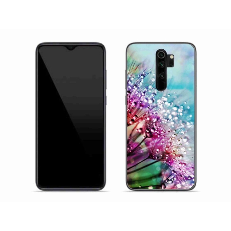 Gél borítás mmCase a Xiaomi Redmi Note 8 Pro számára - színes virágok