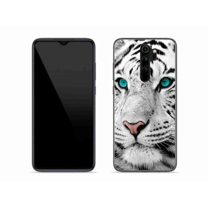 Gél borítás mmCase a Xiaomi Redmi Note 8 Pro készülékhez - fehér tigris