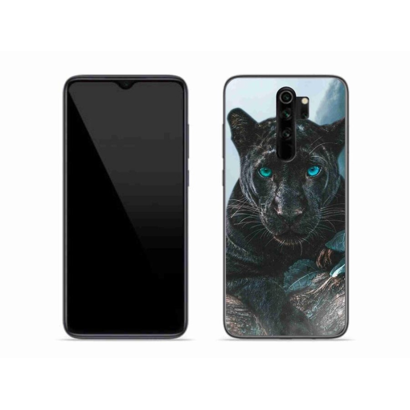 Zselés borítás mmCase a Xiaomi Redmi Note 8 Pro-hoz - fekete párduc