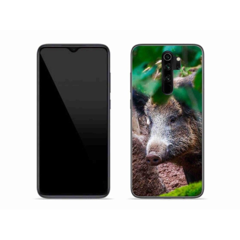 Gél borítás mmCase a Xiaomi Redmi Note 8 Pro készülékhez - vaddisznó
