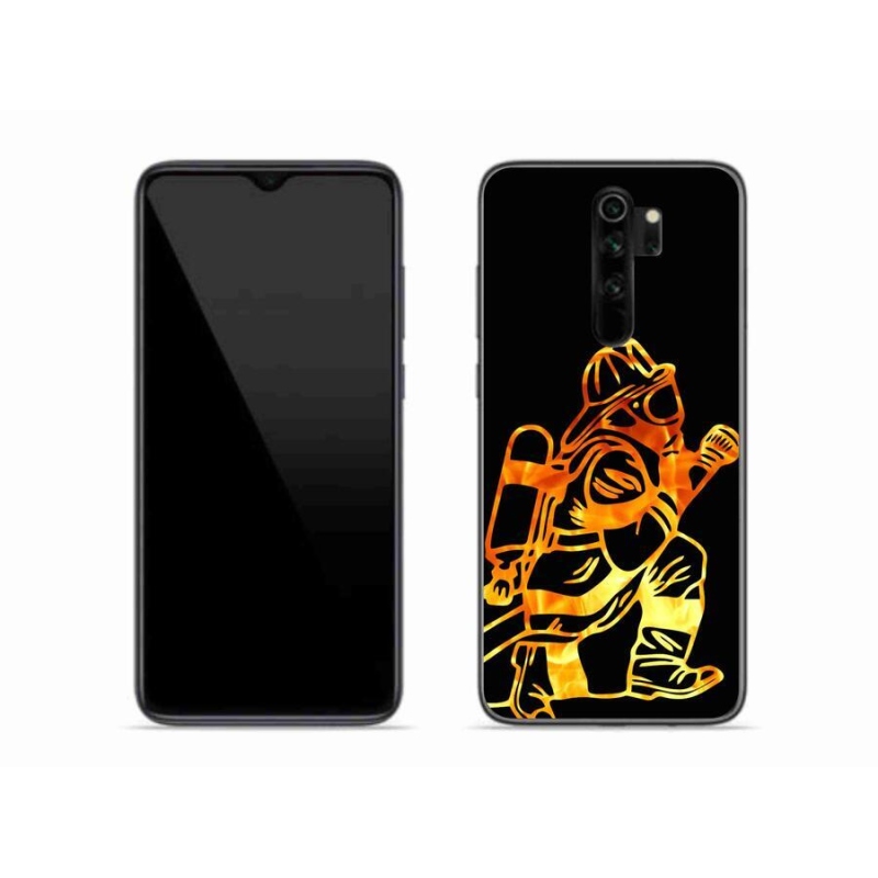 Gél borítás mmCase a Xiaomi Redmi Note 8 Pro-hoz - tűzoltó 1