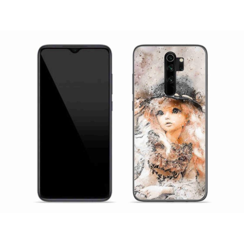 Gél borítás mmCase a Xiaomi Redmi Note 8 Pro-hoz - lány kalapban