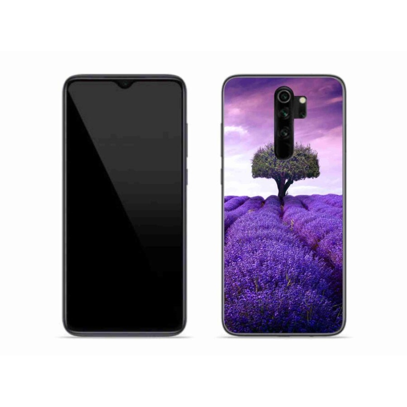 Gél borítás mmCase a Xiaomi Redmi Note 8 Pro készülékhez - levendula réten