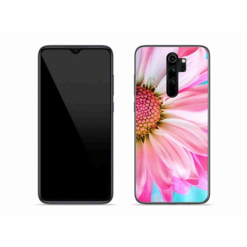 Gél borítás mmCase a Xiaomi Redmi Note 8 Pro készülékhez - rózsaszín virág