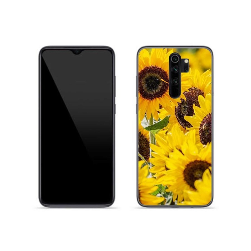 Gél borítás mmCase a Xiaomi Redmi Note 8 Pro készülékhez - Napraforgó
