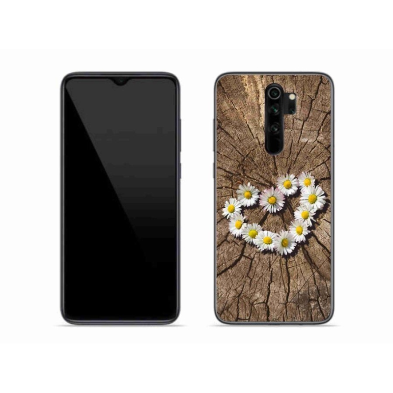 Gél borítás mmCase a Xiaomi Redmi Note 8 Pro készülékhez - százszorszépek szíve