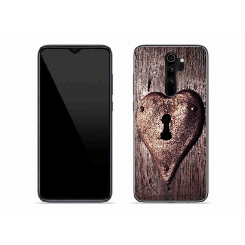 Gél borítás mmCase a Xiaomi Redmi Note 8 Pro-hoz - szív alakú zár