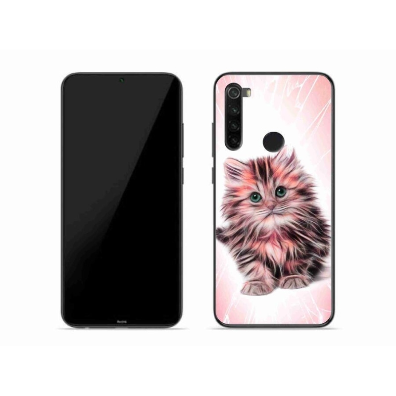 Gél borítás mmCase a Xiaomi Redmi Note 8-hoz - aranyos cica