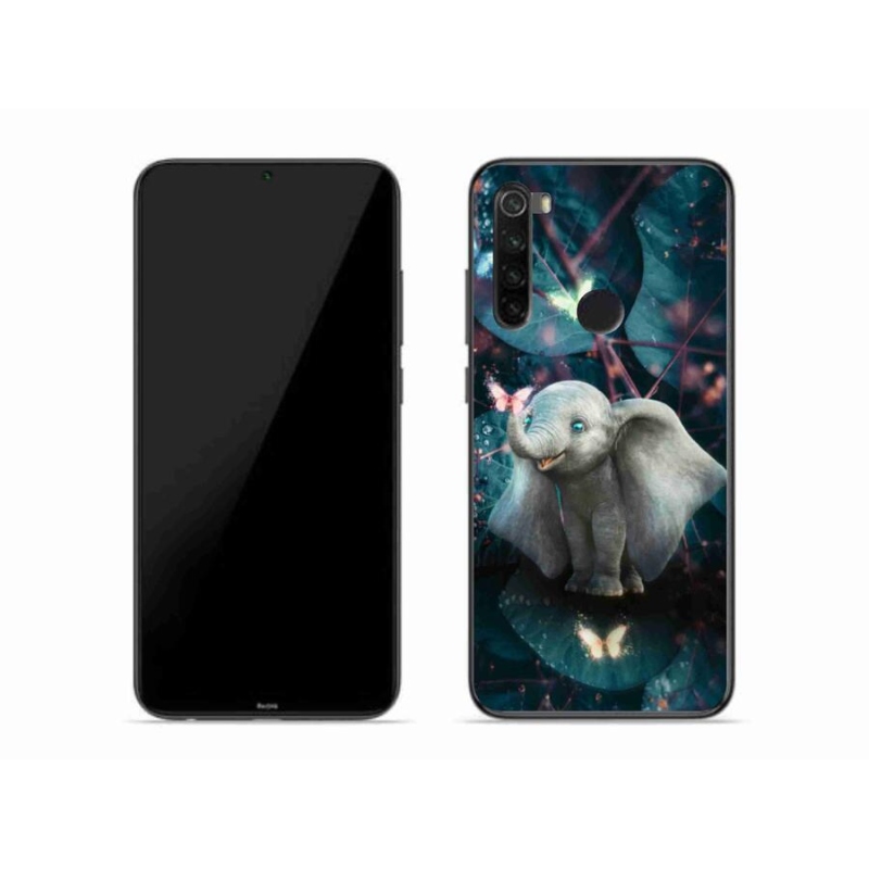 Gél borítás mmCase a Xiaomi Redmi Note 8-hoz - aranyos elefánt