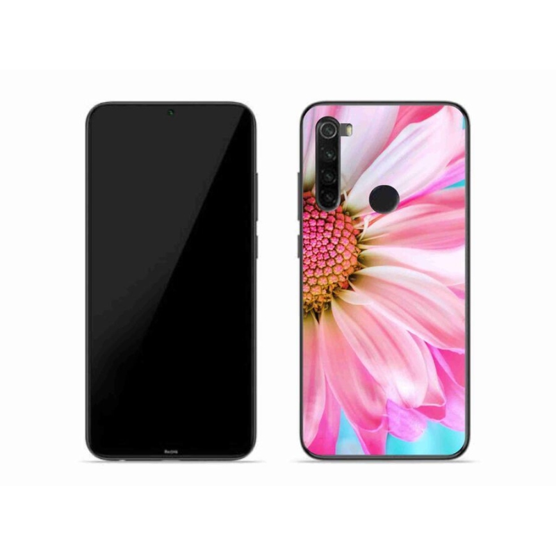 Gél borítás mmCase a Xiaomi Redmi Note 8-hoz - rózsaszín virág