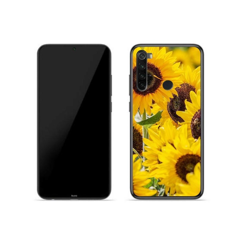 Gél borítás mmCase a Xiaomi Redmi Note 8-hoz - Napraforgó