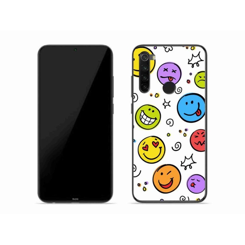 Gél borítás mmCase a Xiaomi Redmi Note 8-hoz - smiley-k