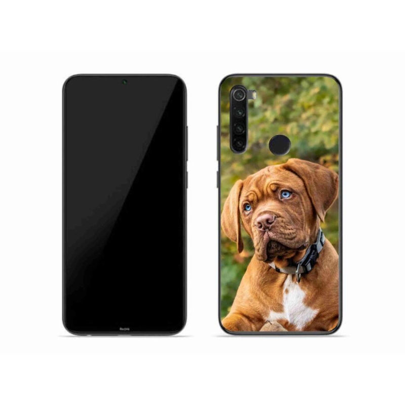 Gél borítás mmCase a Xiaomi Redmi Note 8-hoz - kölyökkutyakék