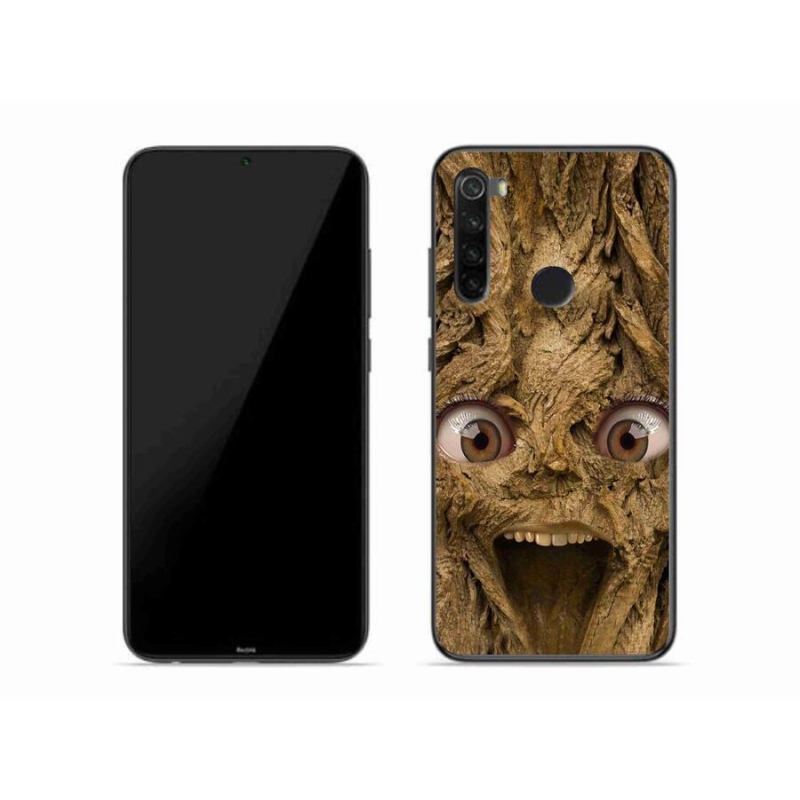 Gél borító mmCase a Xiaomi Redmi Note 8-hoz - vidám fa szemekkel