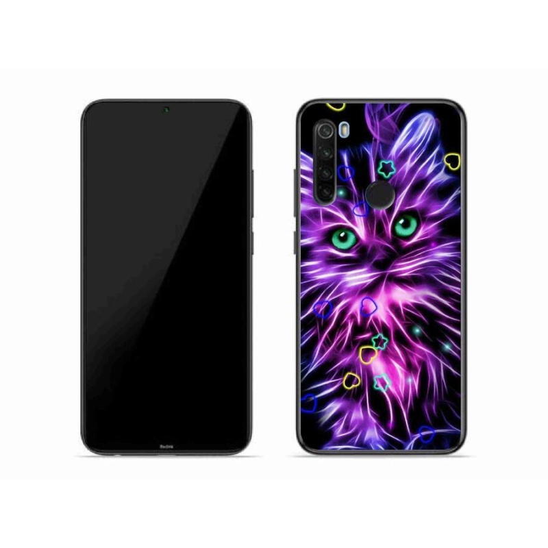Gél borítás mmCase a Xiaomi Redmi Note 8T-hez - absztrakt macska