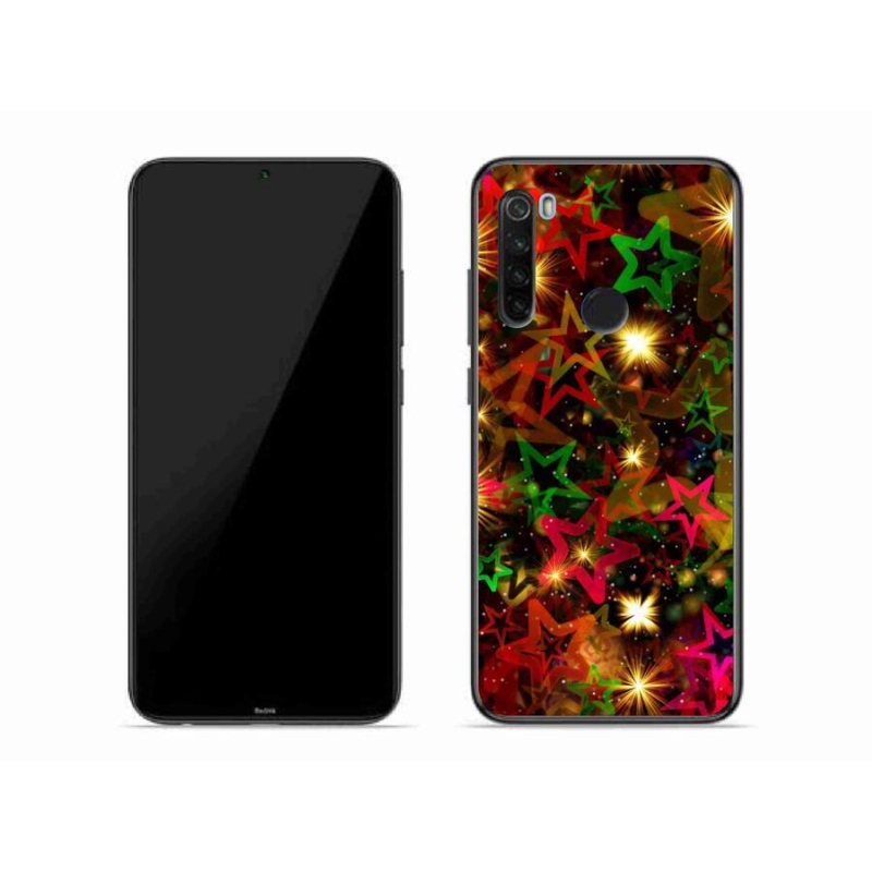 Gél borítás mmCase a Xiaomi Redmi Note 8T-hez - színes csillagok