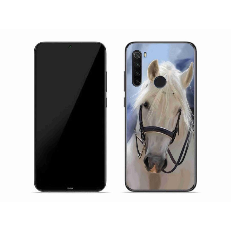 Gél borítás mmCase a Xiaomi Redmi Note 8T-hez - fehér ló