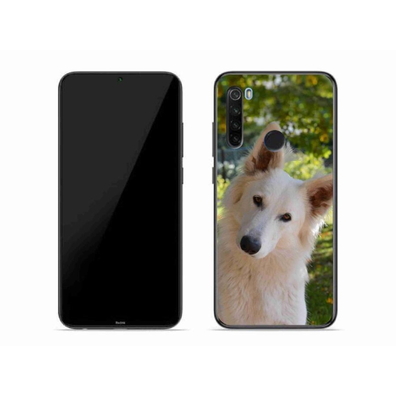 Gél borítás mmCase a Xiaomi Redmi Note 8T-hez - fehér svájci juhász 1